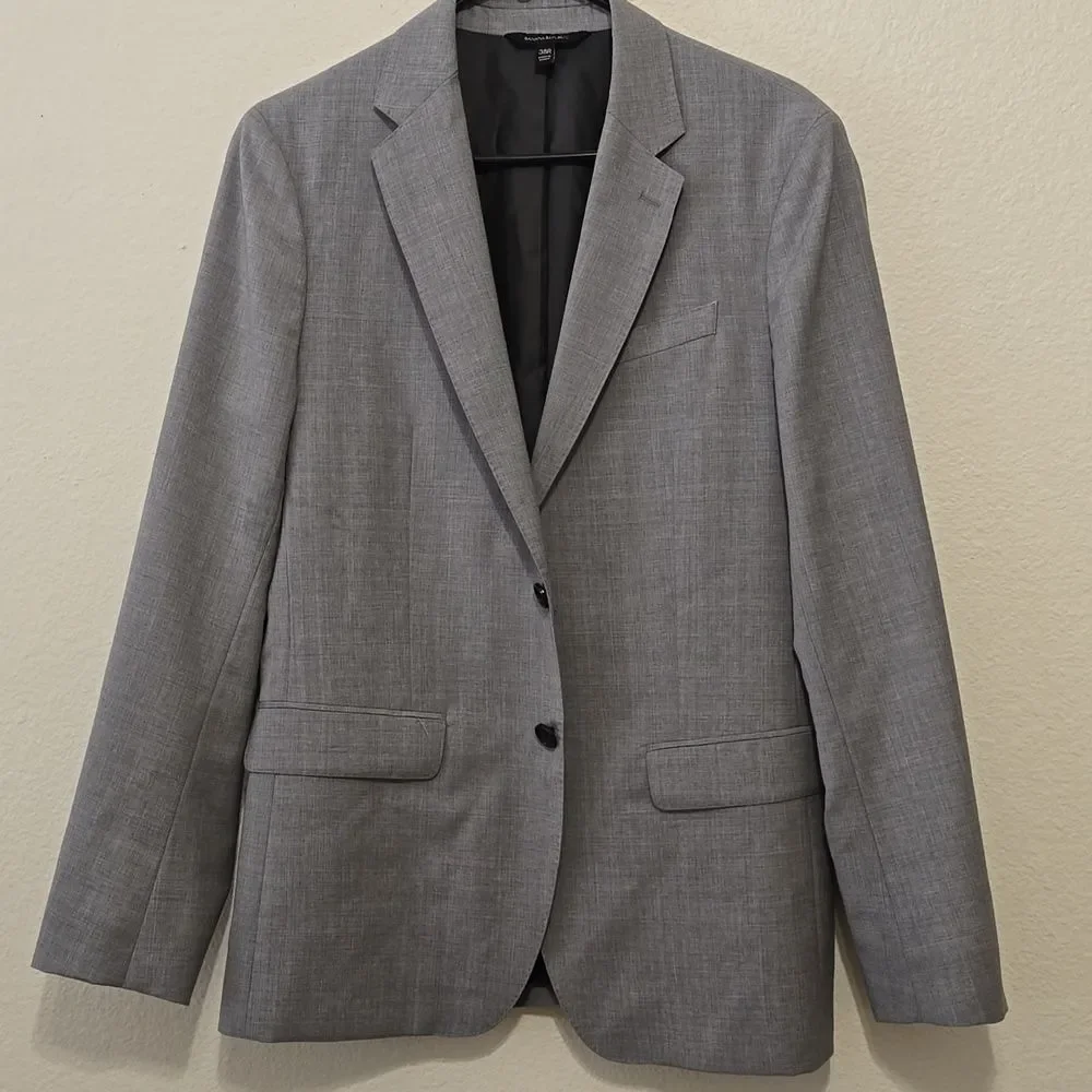Banana Republic Mens Wool Blazer 38R